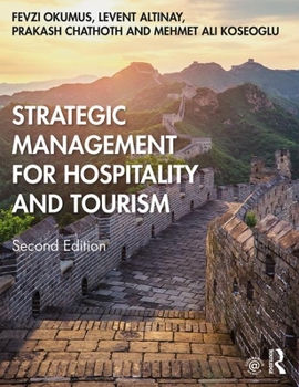 Paperback Strategic Management for Hospitality and Tourism Book