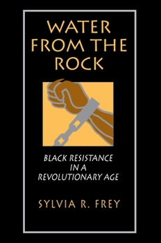 Paperback Water from the Rock: Black Resistance in a Revolutionary Age Book