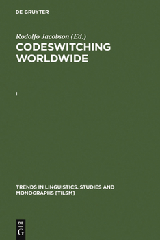 Hardcover Codeswitching Worldwide. [I] Book