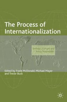 Hardcover The Process of Internationalization Book