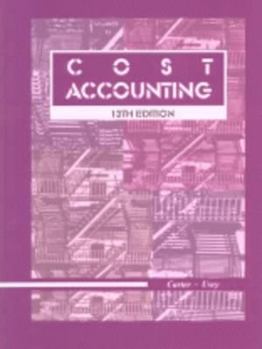 Hardcover Cost Accounting Book