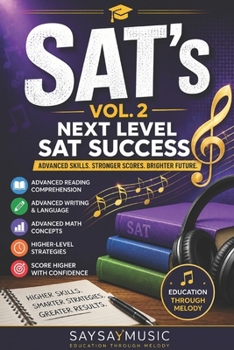 Paperback SAT's Preparation Through Melody Volume 2 Book