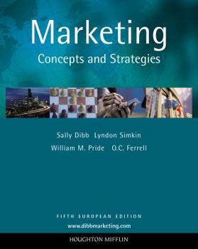 Paperback Marketing: Concepts and Strategies, European Edition Book