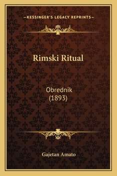 Paperback Rimski Ritual: Obrednik (1893) [Slovenian] Book