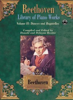 Paperback Library of Piano Works, Vol 2: Dances & Bagatelles, Book & CD (Belwin Edition: Beethoven Library of Piano Works, Vol 2) Book