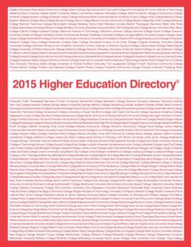 Higher Education Directory: 2015