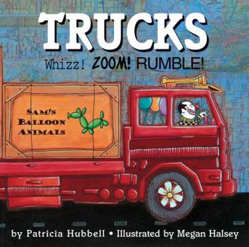 Hardcover Trucks: Whizz! Zoom! Rumble! Book
