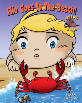 Paperback A Day At The Beach! (Follow Filo) Book