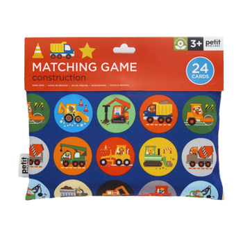 Toy Construction Matching Game Book