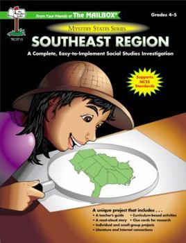 Paperback Southeast region (Mystery states series) Book
