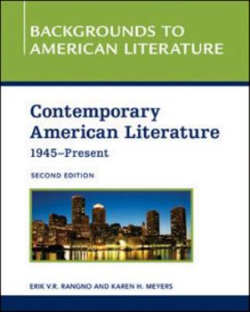 Library Binding Contemporary American Literature, 1945-Present Book