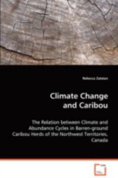 Paperback Climate Change and Caribou Book