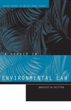 Paperback A Reader in Environmental Law Book