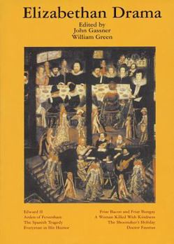 Paperback Elizabethan Drama: Eight Plays Book