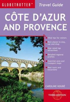 Paperback Globetrotter Travel Guide Cote D'Azur And Provence (Globetrotter Travel Guides) Book