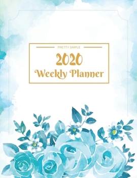 Paperback Weekly Planner 2020: Dated Calendar With To-Do List - 8.5 x 11 inches 120 pages Book