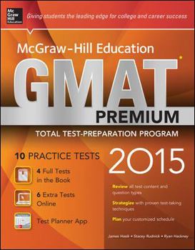 Paperback McGraw-Hill Education GMAT Premium, 2015 Edition Book
