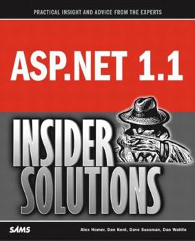 Paperback ASP.Net 1.1 Insider Solutions Book