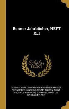 Hardcover Bonner Jahrbücher, HEFT XLI [German] Book