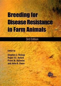Hardcover Breeding for Disease Resistance in Farm Animals Book