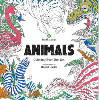 Paperback Animals: A Smithsonian Coloring Book Box Set Book