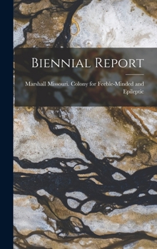 Hardcover Biennial Report Book