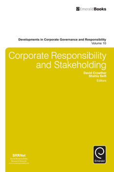 Hardcover Corporate Responsibility and Stakeholding Book