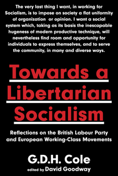 Paperback Towards a Libertarian Socialism: Reflections on the British Labour Party and European Working-Class Movements Book