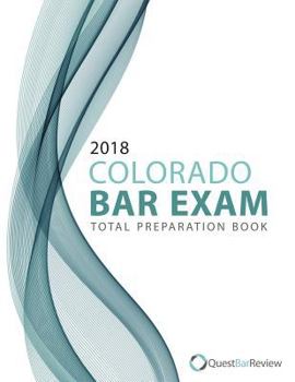 Paperback 2018 Colorado Bar Exam Total Preparation Book