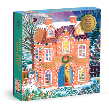 Misc. Home Sweet Holidays 500 Piece Foil Puzzle Book