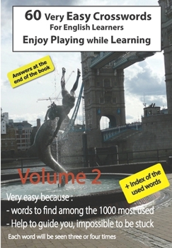 Paperback Very easy crosswords: Dedicated to help learning English Book