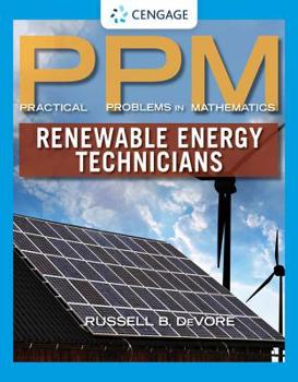 Paperback Practical Problems in Mathematics for Renewable Energy Technicians Book