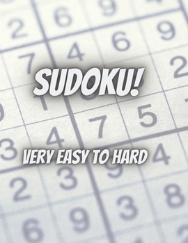 Paperback Sudoku!: Very Easy to Hard Book