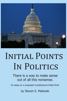 Paperback Initial Points in Politics: Our Constitution as the Center of Politics Book
