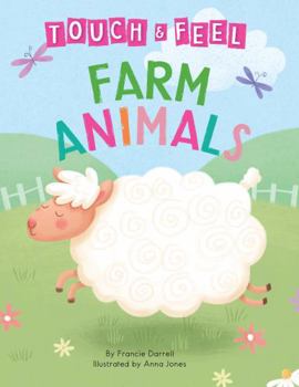 Board book Farm Animals: A Touch and Feel Book - Children's Board Book - Educational Book