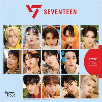 Seventeen Official 2026 7 X 14 Inch (Hanging) Monthly Mini Wall Calendar