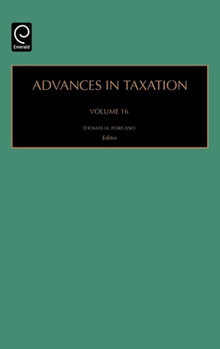 Hardcover Advances in Taxation Book