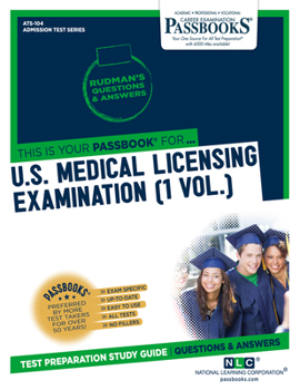 Paperback U.S. Medical Licensing Examination (Usmle) (1 Vol.) (Ats-104): Passbooks Study Guide Volume 104 Book