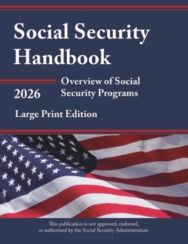 Paperback Social Security Handbook 2026: Overview of Social Security Programs Book