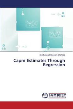 Paperback Capm Estimates Through Regression Book