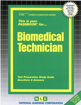 Paperback Biomedical Technician Book