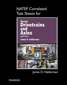 Spiral-bound Natef Correlated Task Sheets for Manual Drivetrains and Axles Book