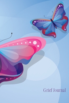 Paperback Grief Journal (Volume 45): 6x9 College Ruled Notebook Book