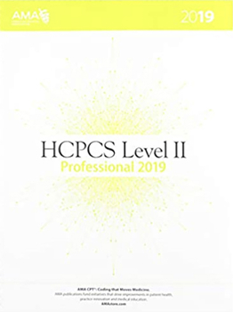 Spiral-bound HCPCS 2019 Level II Codebook: Professional Edition Book