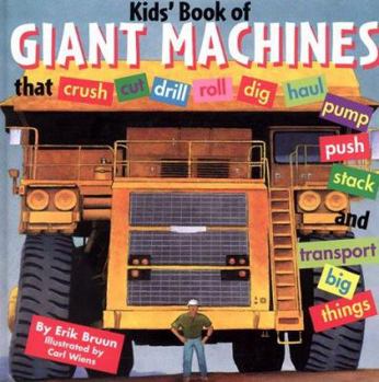 Hardcover Kids' Book of Giant Machines Book