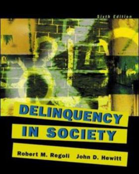 Paperback Delinquency in Society Book