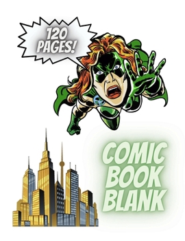 Blank Comic Book. A large format comic book journal for kids and adults with a variety of templates.: Comic book creation for kids and adults