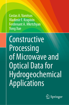 Hardcover Constructive Processing of Microwave and Optical Data for Hydrogeochemical Applications Book