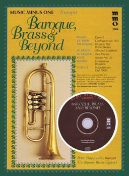 Paperback Baroque, Brass & Beyond: Music Minus One Trumpet Book