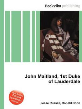 Paperback John Maitland, 1st Duke of Lauderdale Book